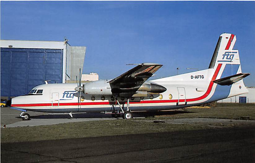 Fokker F27, F.T.G., Cologne-Bonn