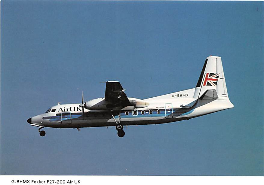 Fokker F27, Air UK