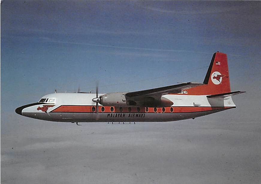 Fokker F27, Malayan Airways