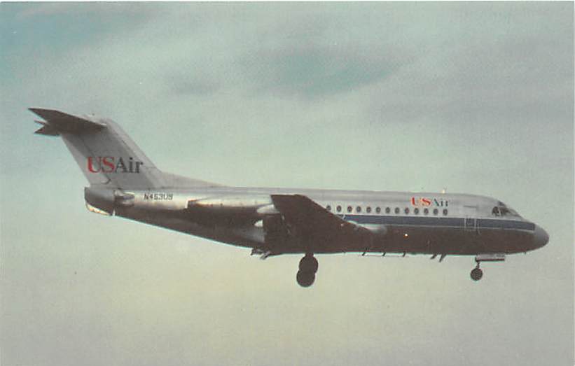 Fokker F28, USAir