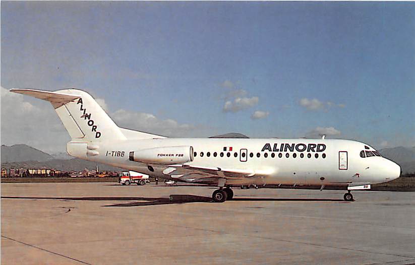 Fokker F28, Alinord, Bergamo