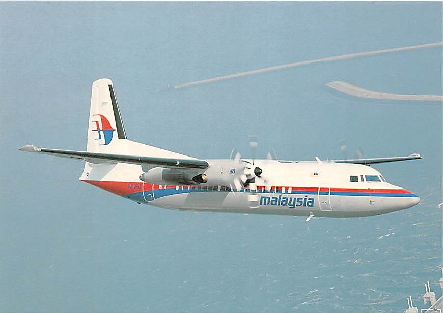 Fokker F50, Malaysia Airlines