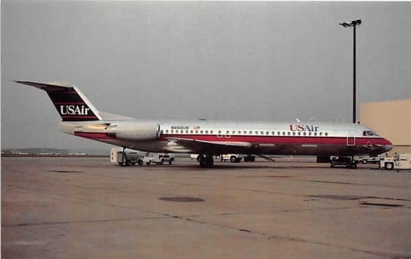 Fokker F100, USAir