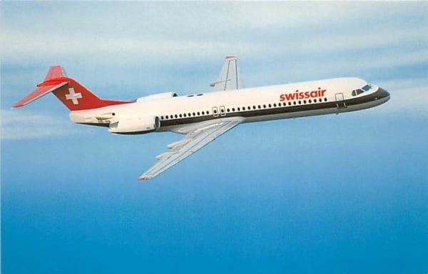 Fokker F100, Swissair