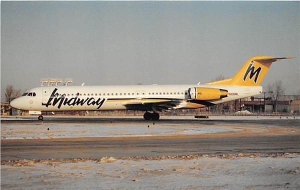 Fokker F100, Midway