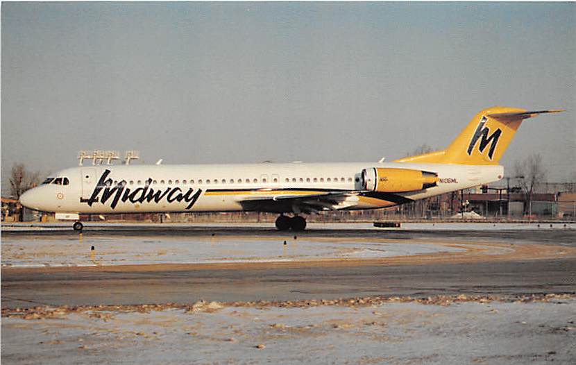 Fokker F100, Midway