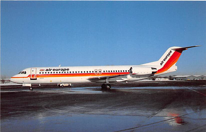 Fokker F100, Air Europe, Munich
