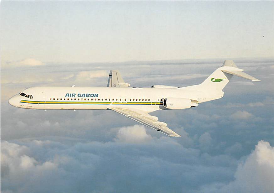 Fokker F100, Air Gabon