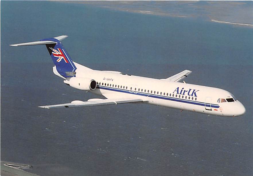Fokker F100, Air UK
