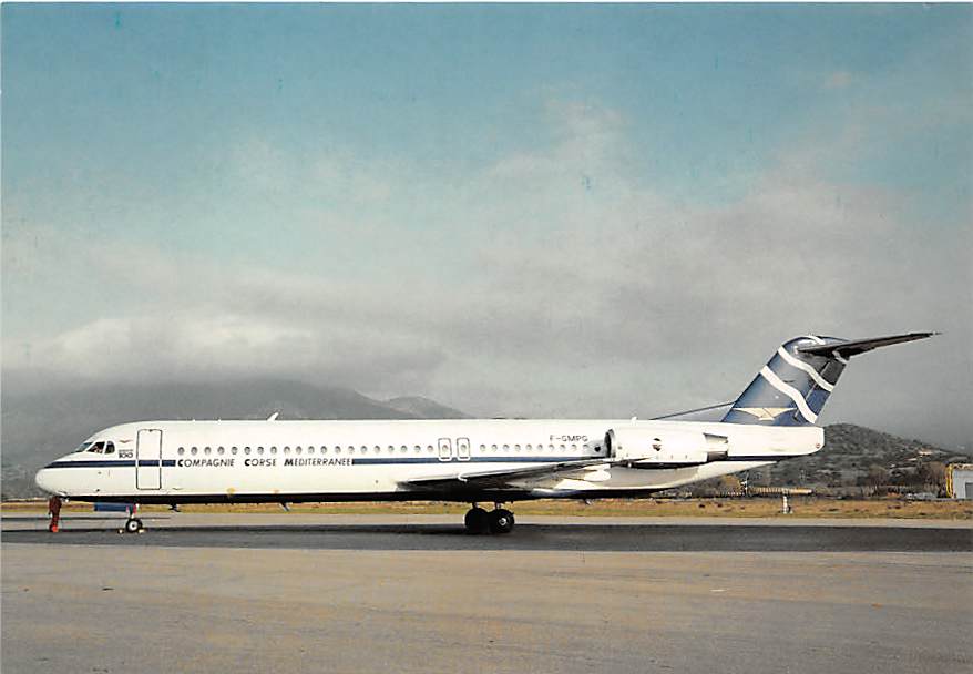 Fokker F100, Compagnie Corse Mediterranee