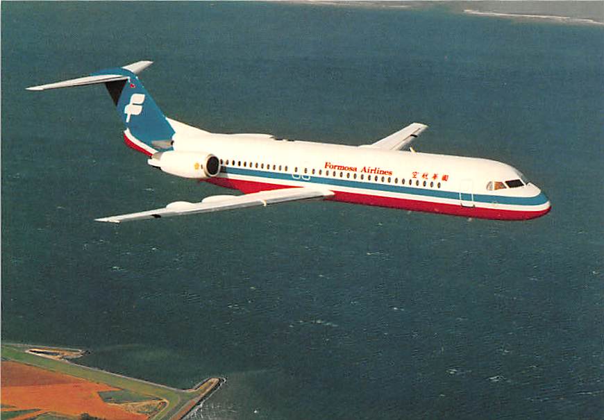 Fokker F100, Formosa Airlines