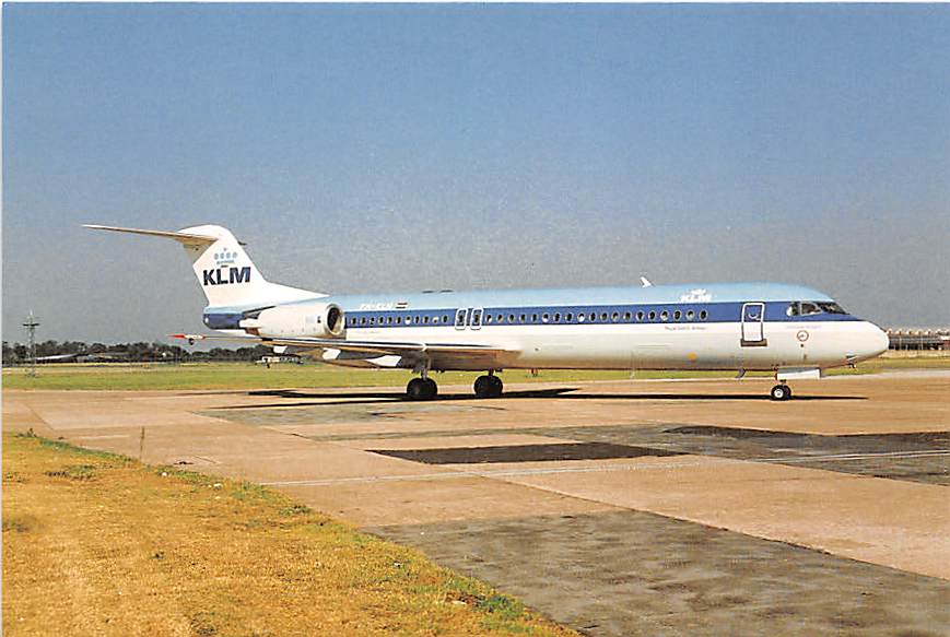 Fokker F100, KLM