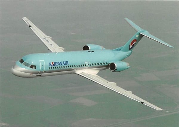 Fokker F100, Korean Air
