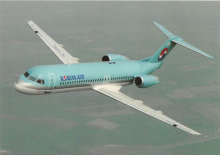 Fokker F100, Korean Air