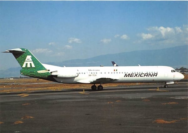 Fokker F100, Mexicana