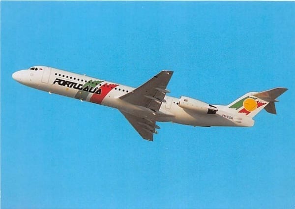 Fokker F100, Portugalia