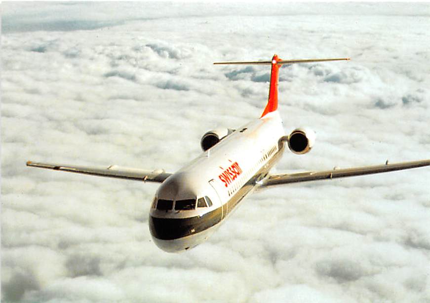 Fokker F100, Swissair