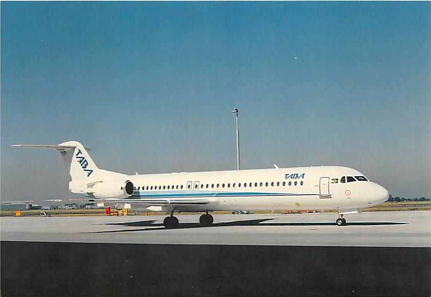 Fokker F100, Taba Brazil, Fokker Factory Amsterdam