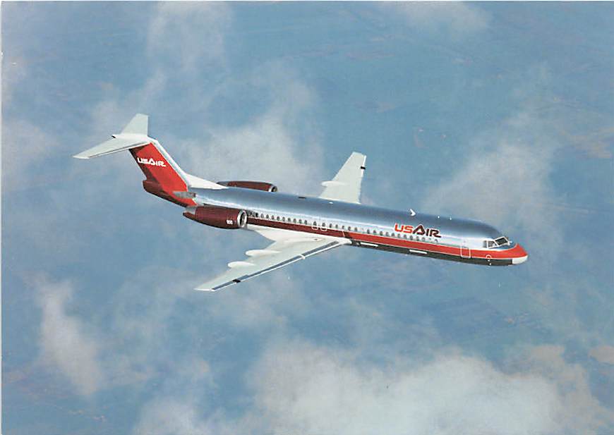 Fokker F100, USAir