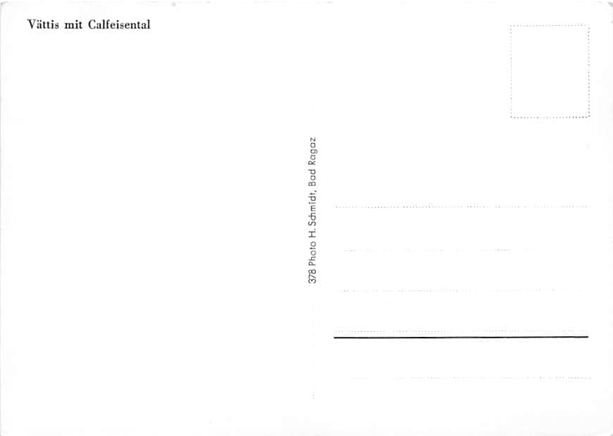 Vättis, Calfeisental