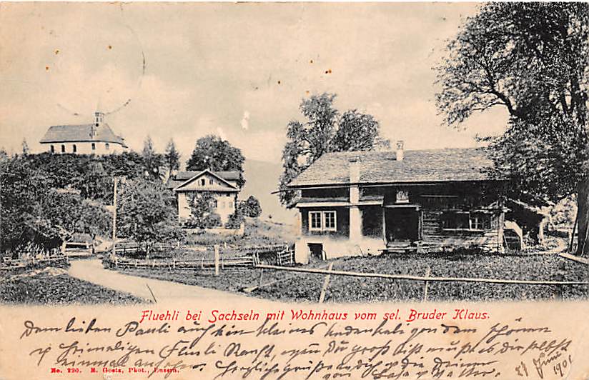 Flüeli, bei Sachseln, Wohnhaus von Bruder Klaus