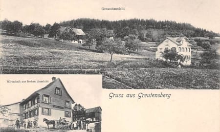Wuppenau, Greutensberg, Wirtschaft zur frohen Aussicht
