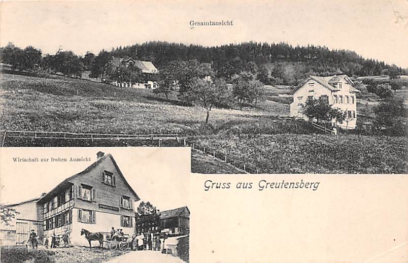 Wuppenau, Greutensberg, Wirtschaft zur frohen Aussicht