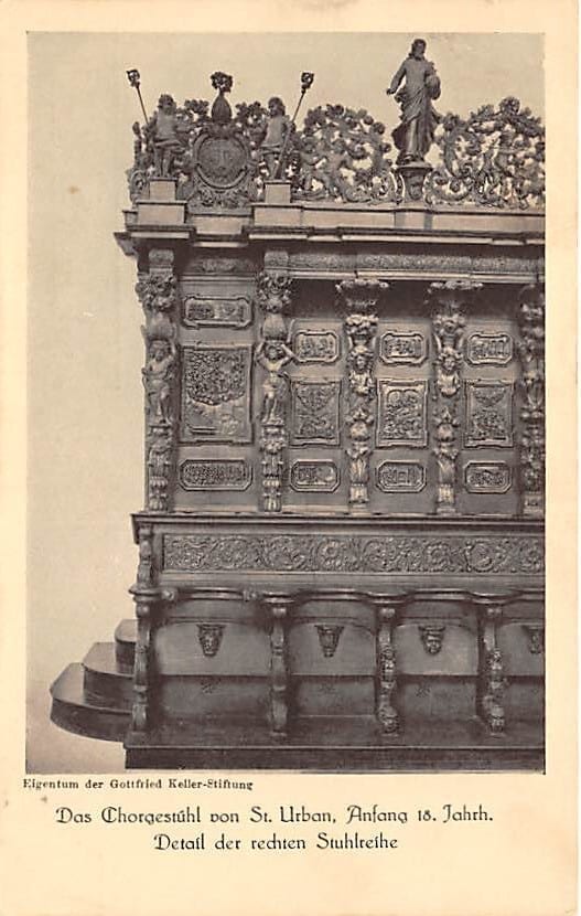 St.Urban, das Chorgestühl