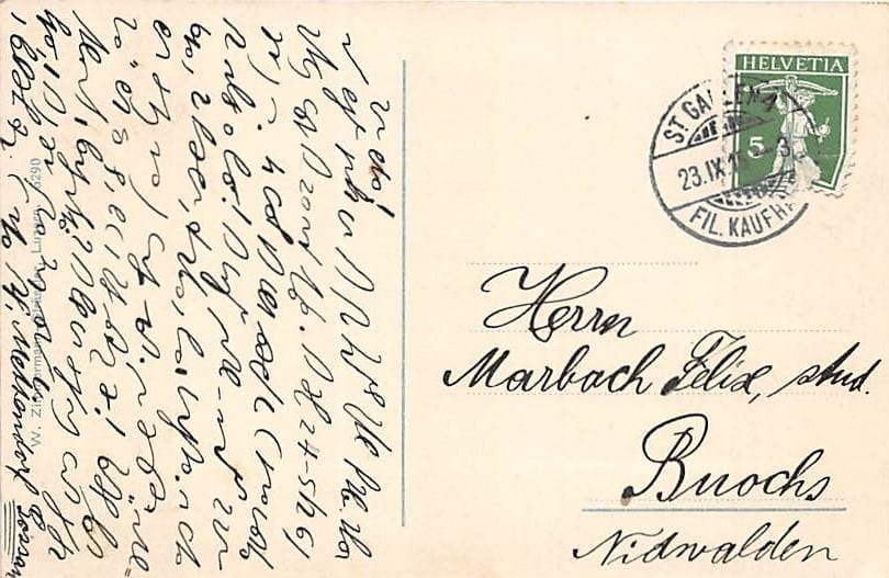 St.Gallen, neuer Bahnhof, Säntis