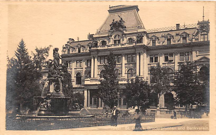 St.Gallen, Broderbrunnen, Bankverein