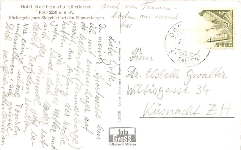 Oberterzen, Seebenalp im Winter