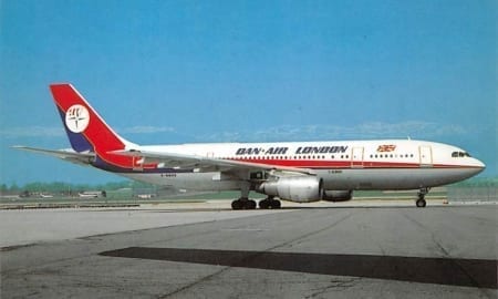 Airbus A300 B4, Dan Air London, Geneve