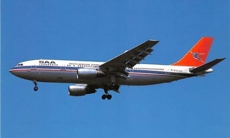 Airbus A300 B2, South African Airways, Johannesbourg