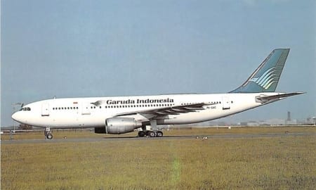 Airbus A300, Garuda Indonesia, Hamburg-Finkenwerder