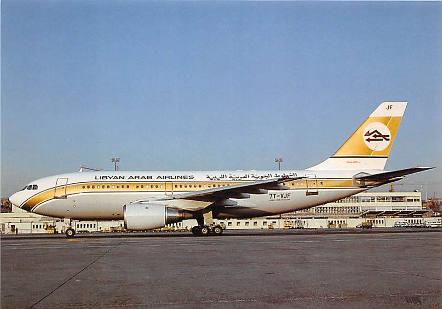 Airbus A310-203, Libyan Arab Airlines