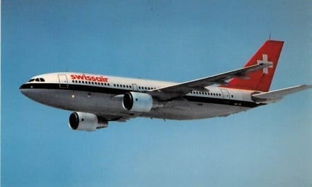 Airbus A310-221, Swissair