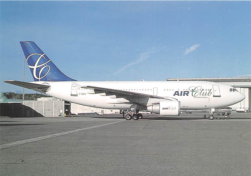 Airbus A310-324, Air Club, Zürich