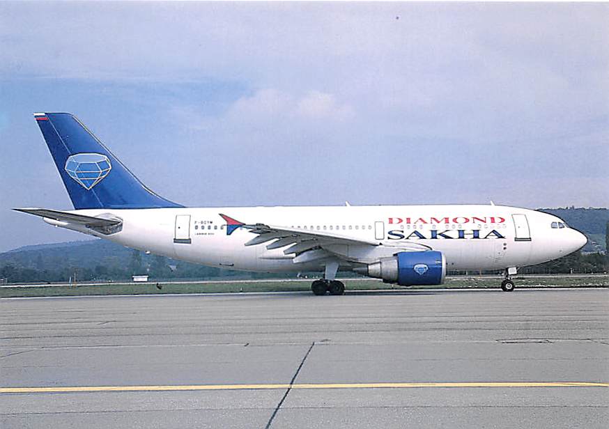Airbus A310-324, Diamond Sakha, Zürich