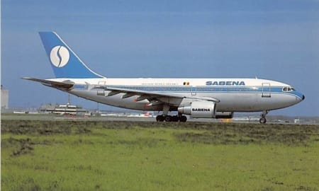 Airbus A310-322, Sabena, Brussels