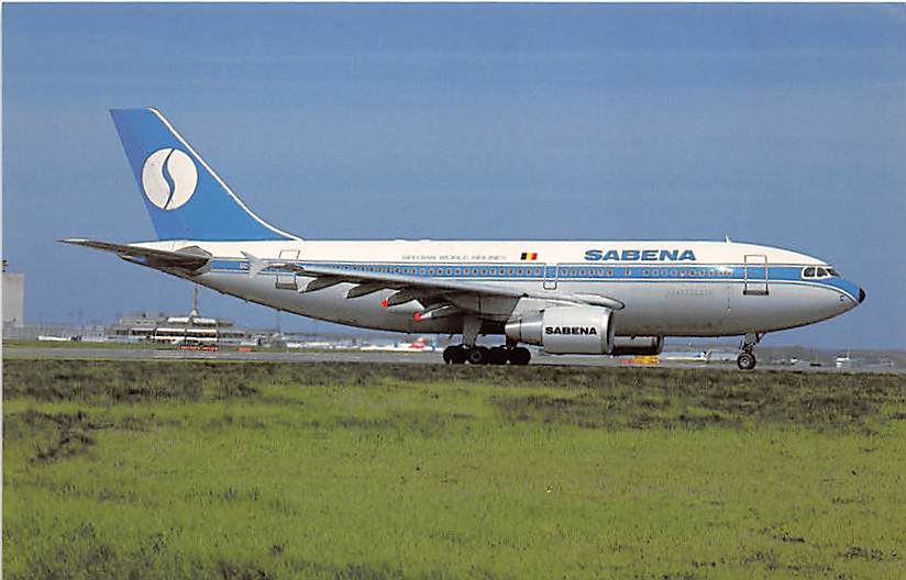 Airbus A310-322, Sabena, Brussels
