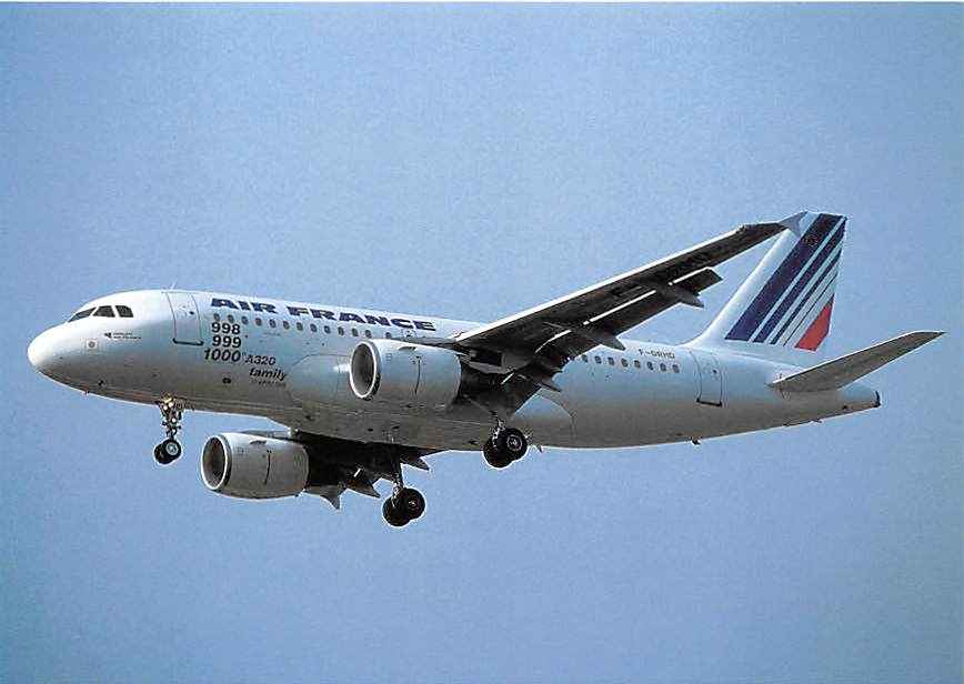 Airbus A319-111, Air France