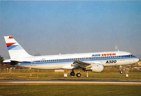 Airbus A320, Air Inter, Toulouse Blagnac