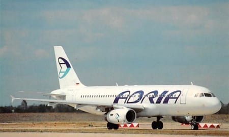 Airbus A320, Adria Airways, Paris-Orly