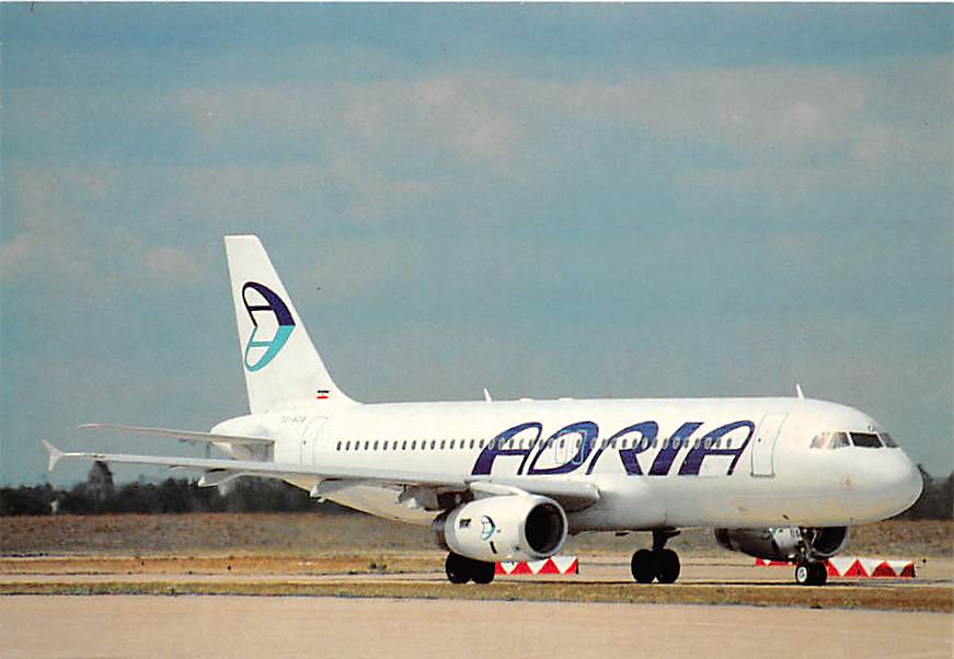 Airbus A320, Adria Airways, Paris-Orly