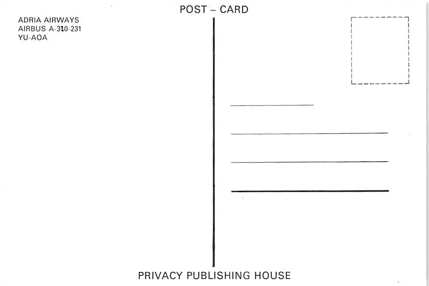 Airbus A320-231, Adria Airways