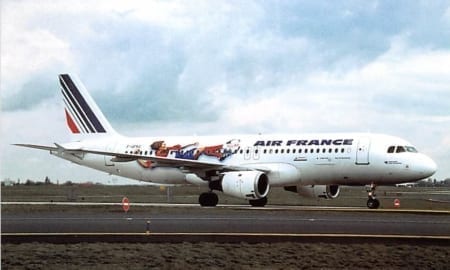 Airbus A320-211, Air France, Football World Cup
