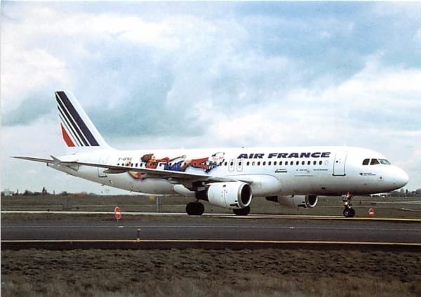 Airbus A320-211, Air France, Football World Cup