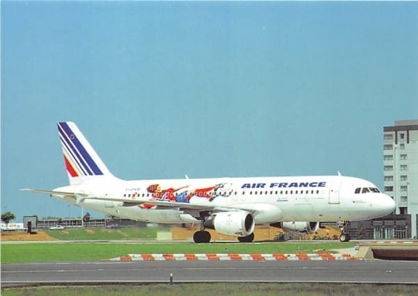 Airbus A320-211, Air France, Football World Cup