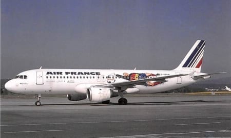 Airbus A320-211, Air France, Football World Cup