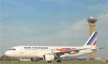 Airbus A320-211, Air France, Football World Cup